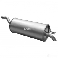Задний глушитель ASMET 16065 Q20I Y2V 2937564 - Изображение 3