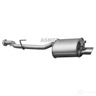 Задний глушитель ASMET 01072 ZLY NMI Mercedes SLK (R170) 1 1996 – 2004