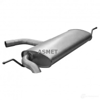 Задний глушитель ASMET 03118 LC2 QE 1437309347 - Изображение 3