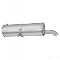 Задний глушитель ASMET 08030 Citroen C4 1 (LA, LC, PF2) 2004 – 2009 G OQT35