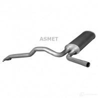 Задний глушитель ASMET 2937349 10125 WDJ8 BU