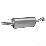 Задний глушитель ASMET 2937773 BCU 0WT1 24023