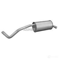 Задний глушитель ASMET 1 MQ36XA 03113 1437306116 - Изображение 3