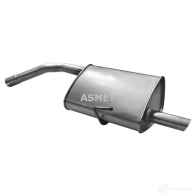 Задний глушитель ASMET 29009 0 YYZYSV 2937870 - Изображение 3