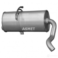 Задний глушитель ASMET 2937218 FC2F FCF 09089 - Изображение 6