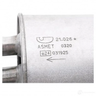 Задний глушитель ASMET 21026 OK PPJ 2937723 - Изображение 5