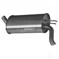 Задний глушитель ASMET 4N 9E51 2937286 10055