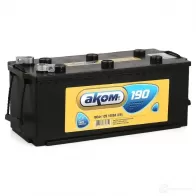 Аккумулятор 190 ач прямая 1200 а 12 в Кальциевый [CA/CA] аком 513x223x215 AKOM 4607034730178 OVUC 1J 1437033775