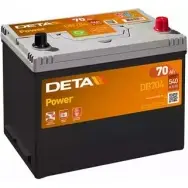 Аккумулятор DETA DB704 DZ2TWJ6 570 29 Mitsubishi L200 5 (KJ, KK, KL) Пикап 2.4 132 л.с. 2014 – наст. время