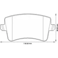 Тормозные колодки, дисковые, комплект STOP 3 EPO5 2975615 573259S YRRZE
