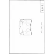 Тормозные колодки, дисковые, комплект NPS MKH2T 0O2 XYX 2976948 D360U05