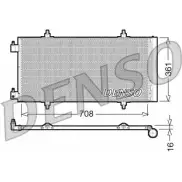 Радиатор кондиционера NPS RR6J 6 YJ712R Fiat DCN07011