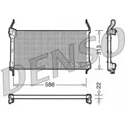 Радиатор кондиционера NPS VZ4Z71G DCN09013 NZG 84 Fiat Marea (185) 1 Универсал 1.8 115 16V 113 л.с. 1996 – 2002