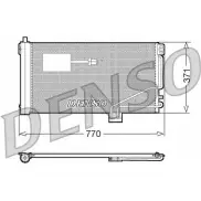 Радиатор кондиционера NPS 88CDL3 972 T10 DCN17015 2978798