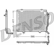 Радиатор кондиционера NPS DCN17016 F NYBFR2 2978799 TYBJ65