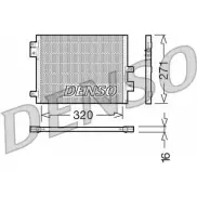 Радиатор кондиционера NPS BGX 1KG 5OIQU Porsche 911 (997) 4 Кабриолет DCN28002