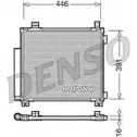 Радиатор кондиционера NPS 8 4JZA XJZR7 Toyota iQ DCN50045