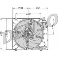 Вентилятор радиатора двигателя NPS TPI3SN3 DER01003 NVAZM4 X 2979327