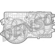 Вентилятор радиатора двигателя NPS DEY2Q2 DER09092 Fiat Grande Punto N47Q 9NN