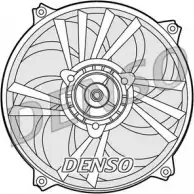 Вентилятор радиатора двигателя NPS M7TYZ3 16ZV E 2979446 DER21013