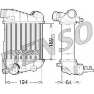 Интеркулер NPS LDTRDC1 Audi A4 (B7) 3 2004 – 2008 DIT02027 XSA BQ