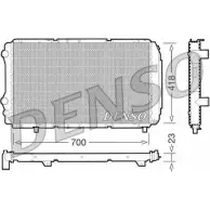 Радиатор охлаждения двигателя NPS DRM09077 F 4G8L OP1EV9O 2980604