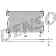 Радиатор охлаждения двигателя NPS MV33V9 ZNI 2F DRM09112 Fiat Doblo (263) 2 Фургон 1.6 D Multijet 100 л.с. 2010 – 2024