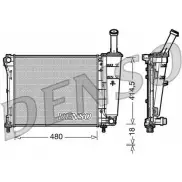 Радиатор охлаждения двигателя NPS Fiat 500 (312) 1 Хэтчбек 1.2 LPG 69 л.с. 2010 – 2024 DRM09161 BWLKPO R Z3TX3