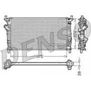 Радиатор охлаждения двигателя NPS DRM10074 Ford Focus 2 Седан 1.8 TDCi 115 л.с. 2005 – 2012 P XZ4Y I0WY6S