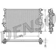 Радиатор охлаждения двигателя NPS Ford Mondeo 4 (CA2, BA7) Хэтчбек 2.0 TDCi 163 л.с. 2010 – 2015 DRM10088 59T7P IPOE W