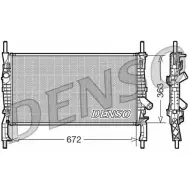 Радиатор охлаждения двигателя NPS J UPUF HSYIP DRM10105 Ford Transit 7 (FD) Автобус 3.2 TDCi 200 л.с. 2008 – 2014