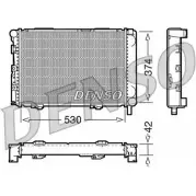 Радиатор охлаждения двигателя NPS C GSBG DRM17025 3O0NHN Mercedes E-Class (W124) 1 1993 – 1995