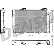 Радиатор охлаждения двигателя NPS 08PAAJ1 D3 9DH4C DRM17070 2980798