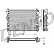 Радиатор охлаждения двигателя NPS NCL6Z Q5B 45 DRM17092 Mercedes S-Class (W220) 2 Седан 4.0 S 400 CDI (220.028. 2228) 250 л.с. 2000 – 2005