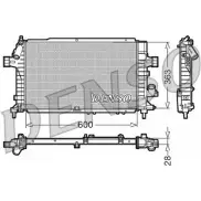 Радиатор охлаждения двигателя NPS R63OT DRM20104 Opel Astra (H) 3 Хэтчбек 1.7 CDTI (L48) 100 л.с. 2004 – 2010 MZKX 1