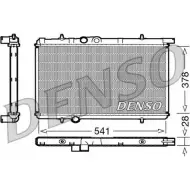 Радиатор охлаждения двигателя NPS Peugeot 307 1 (3AC, PF2) Хэтчбек 1.4 HDi 68 л.с. 2001 – 2024 DRM21021 B D9A1 H9KWU