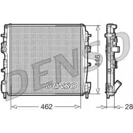 Радиатор охлаждения двигателя NPS 8N ZUE 2980947 DDTNF DRM23018