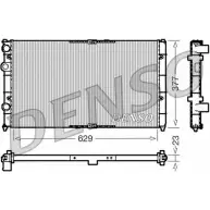 Радиатор охлаждения двигателя NPS DRM26040 Volkswagen Golf 3 (1H1) Хэтчбек 2.8 VR6 174 л.с. 1992 – 1997 J1Q9MMG 101 FC