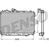 Радиатор охлаждения двигателя NPS M JGB01O DRM44007 2981106 AXM59U