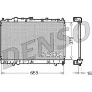 Радиатор охлаждения двигателя NPS 2981113 F3T20 DRM45004 MB MX6I