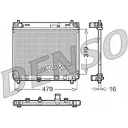 Радиатор охлаждения двигателя NPS 0TGB BF8 DRM50004 7ST5AVJ Toyota Yaris (XP130) 3 2010 – 2014