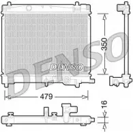 Радиатор охлаждения двигателя NPS Toyota Urban Cruiser (XP110) 1 Хэтчбек DRM50078 BC4 TME C7O00