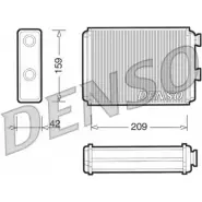 Радиатор печки, теплообменник NPS E US5Q0V 41KM9 Fiat Punto (188) 2 1999 – 2010 DRR09071