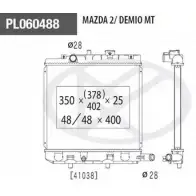 Радиатор охлаждения двигателя NPS Mazda Demio (DW) 1 Хэтчбек E4Z2V M156A59 1 8RC0