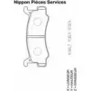 Тормозные колодки, дисковые, комплект NPS 2993362 QZQEW M361A03 PYXDN TQ