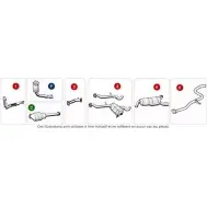 Катализатор NPS YATKZ Mitsubishi Pajero 2 (V23, V43, V23C) Внедорожник 2д 3.0 V6 (V23W. v43W. V23C) 150 л.с. 1990 – 1995 M431I15 T0 D3Z1S