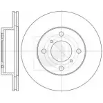 Тормозной диск NPS 8BF F1 S330I14 3004992 WGZR5C9