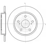 Тормозной диск NPS T331A56 Toyota Auris (E180) 2 Универсал 1.4 D 4D (NDE180) 90 л.с. 2013 – 2025 6V HZI 3D0Y0