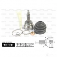 Шрус приводного вала, комплект PASCAL g1g012pc OJ 3431 5900357928741 3859156
