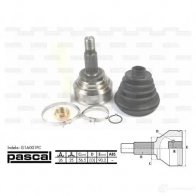 Шрус приводного вала, комплект PASCAL 5900427421523 3859045 g1a001pc 3DRK8 M - Изображение 2